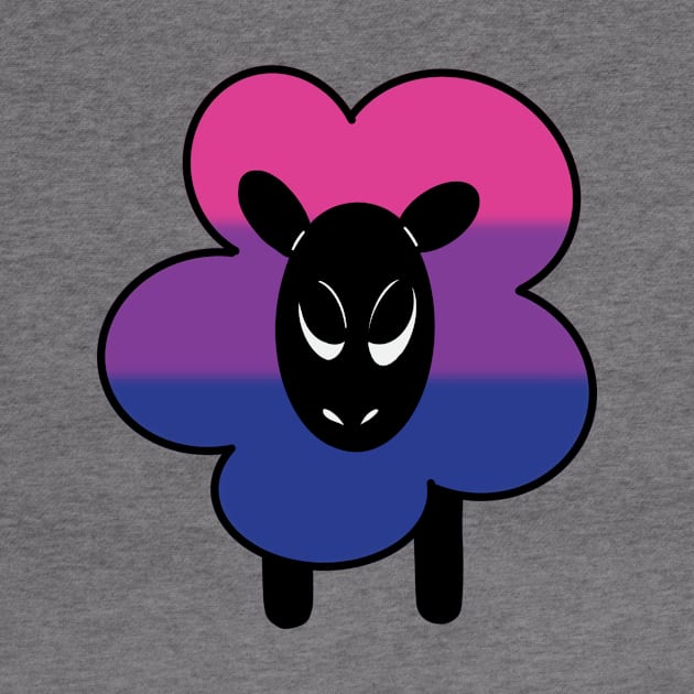 Proud Bi Rainbow Sheep by Emberpixie